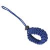 Large Size Camera Lanyard Weave Strap Anti Lost Anti Broken Digital Camera Wrist Band(Blue )