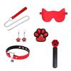 Nekomusume Flirting Set: SM Toys with Restraint Collar & Bone Gag