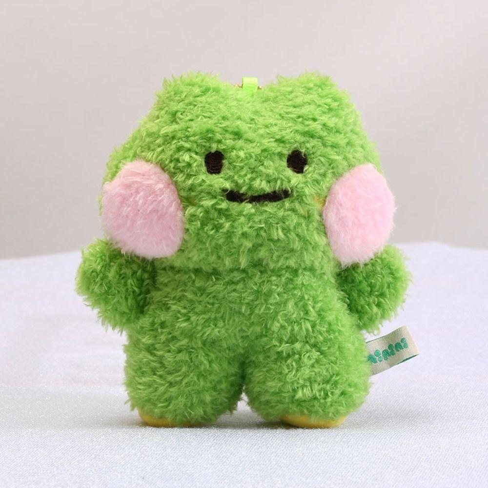 Bread Head Bear Bread Bear Plush Keychain Yellow Chicken Frog Cartoon Plush Pendant Jewelry Gift