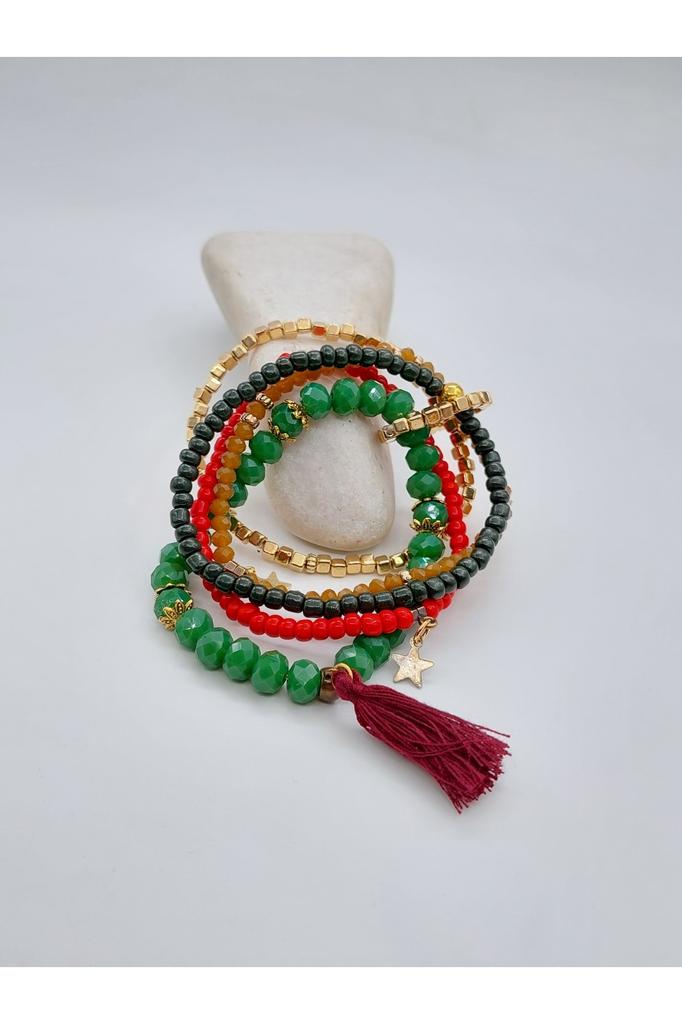 Valentine's Day Birthday Gift Handmade Ethnic Authentic Hippie Bohemian Fashion Jewelry Bracelet