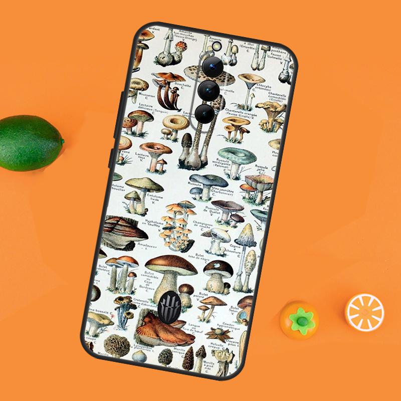 Mushroom Forest Case For ZTE Nubia Red Magic 11 10S 9S 8S 8 9 10 Pro Plus 6 7 6S 7S Pro RedMagic 10 Air Cover