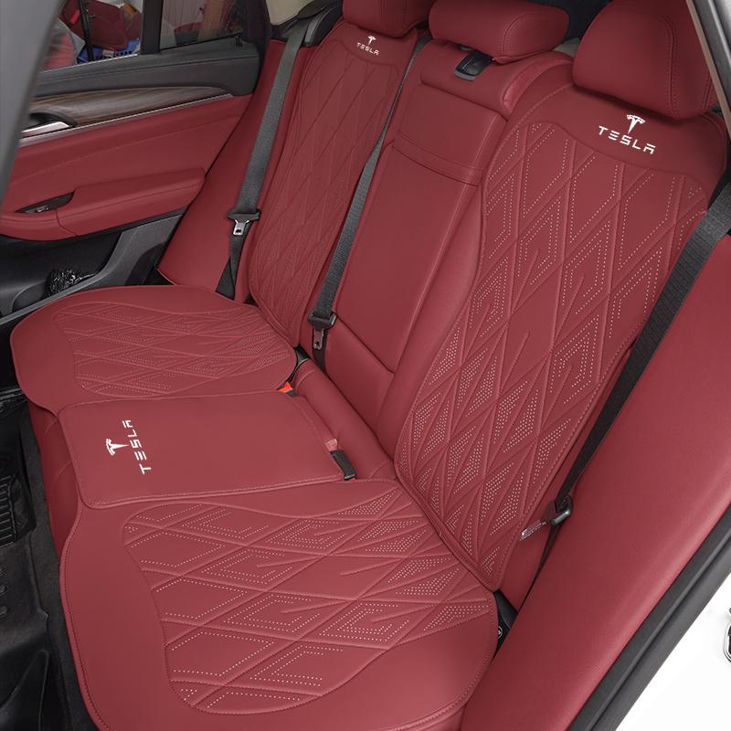 AAAID1 Car Seat Cushion Waist Back Support Pillow Set Lumbar Pad for Tesla Highland Model 3 Y Cybertruck Juguete S X Coil Bonina SpaceX