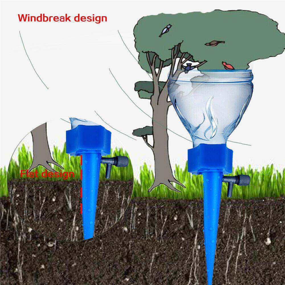 12Pcs Plant Water Funnel Flower Drip Spikes Automatically Watering Tools Dripper Waterer Watering Device Gardening supplies