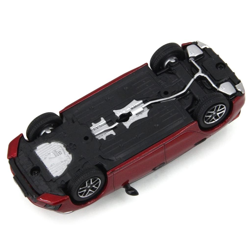 Paudi Model scale diecast Honda Civic 2022 model red 1/43 car,