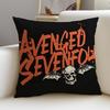 Metal AAvenged SevenfoldS Cushion Cover Breathable and skinfriendly linen pillowcase square removable and washable cushion