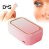 Ultrasonic Contact Lens Cleaner with 4 Timing Modes 360-degree High-Frequency Vibration USB Rechargeable Contact Lens Cleaner Machine