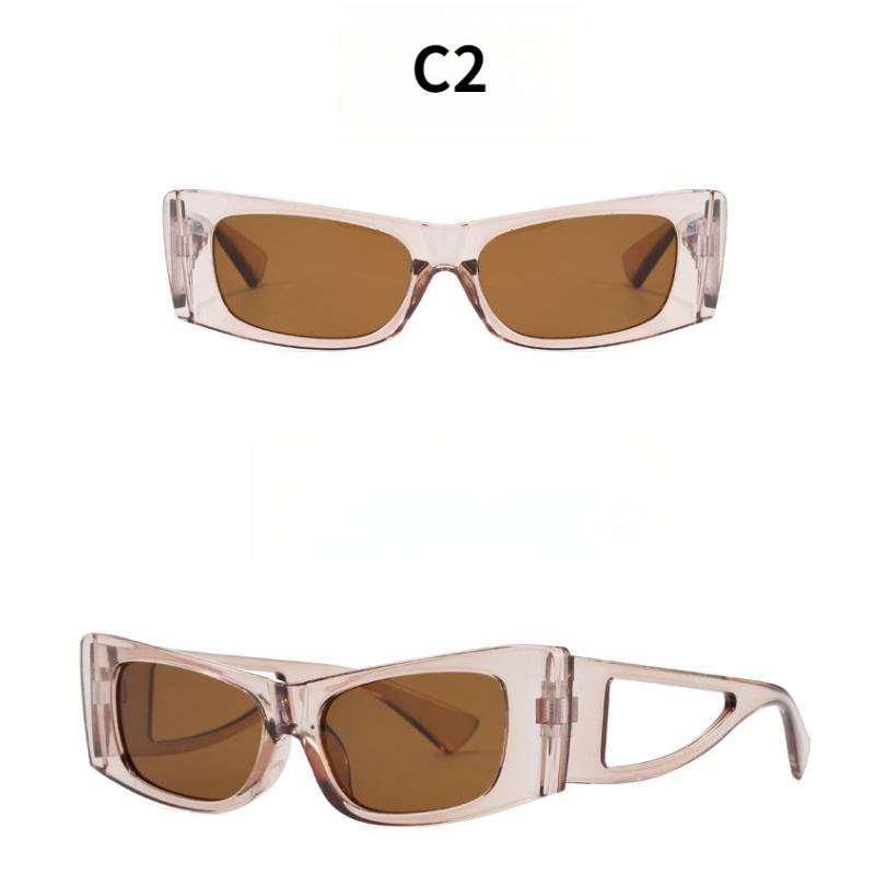 Women's sunglasses, men's and women's fashion small square sunglasses
