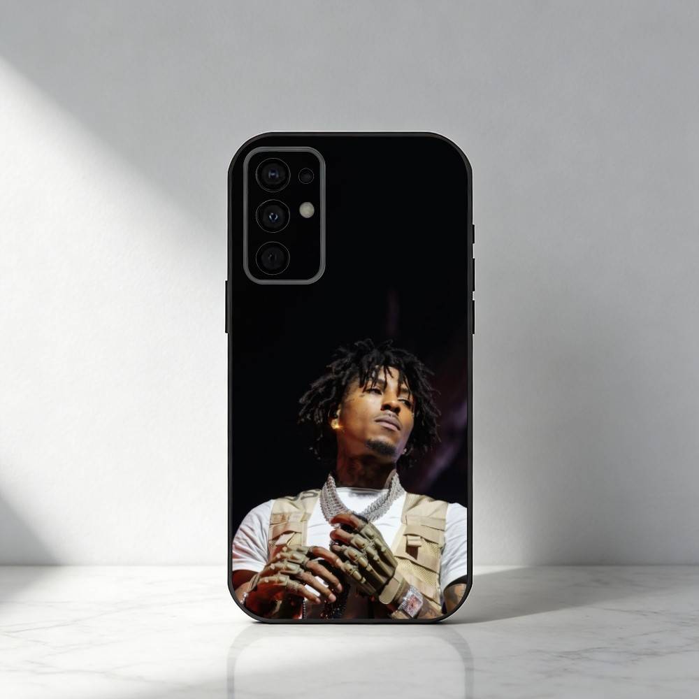 LIL-TOP Y-YoungBoy Rapper Phone Case For Samsung S25,S24,S21,S22,S23,S20,Ultra,S26,Plus,Fe,Note,5G Black Cover