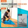 Floor Protection Film 24" X 200' Self Adhesive Car Mat Protector PE Blue