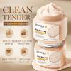 BIOAOUA Rice Pulp Bath Salt Scrub Gentle Exfoliating Body Scrub for Soft Smooth Skin Exfoliator Moisturize and Nourish