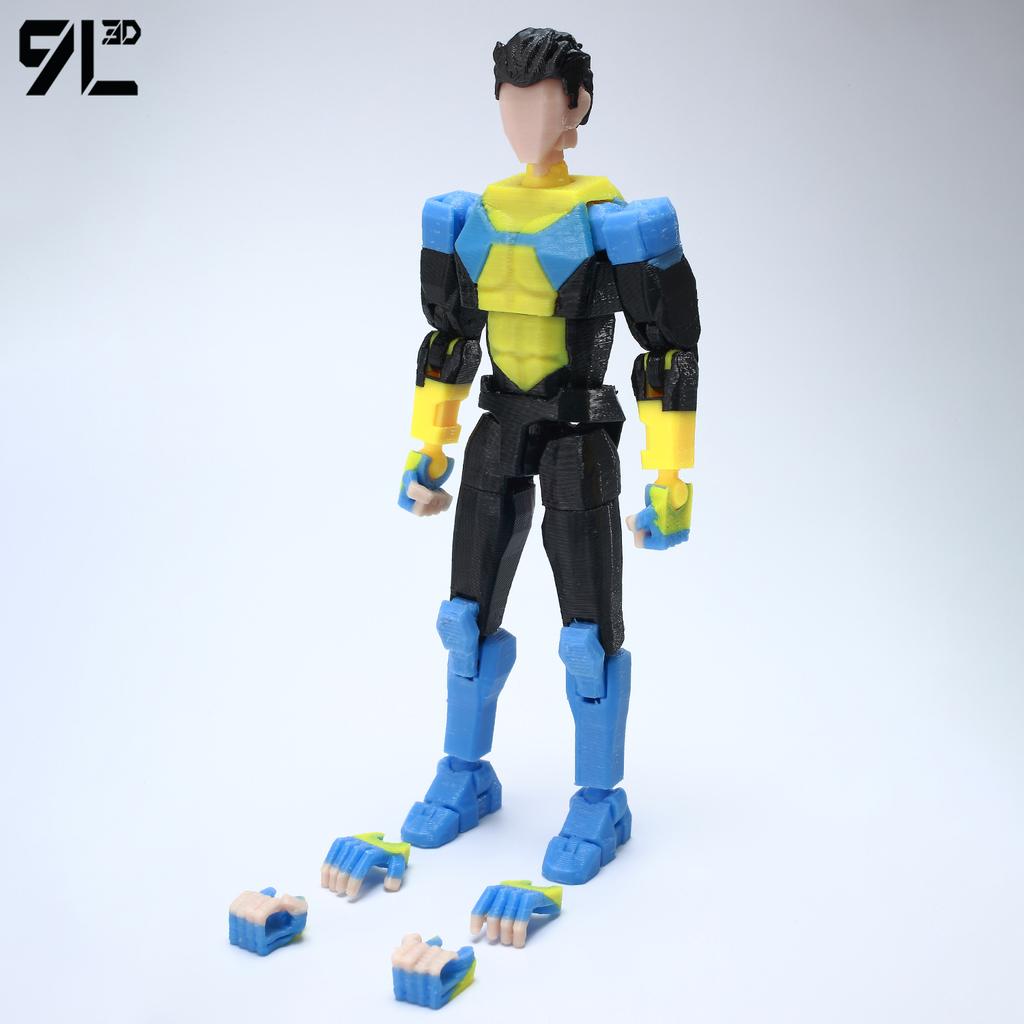 9L3D Dummy13 Horror Game Figure Realistic Anime Model Toys Articulated Joints Classic Collectible Desktop Ornament Surprise Gift