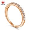 Redleaf Fashion Jewelry 18K 24K Gold Men Women Minimalist 925 Sterling Silver Ring Gold Plated Ring