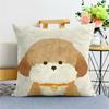 Cute Dog Cartoon Pillowcase Dormitory Decoration Office Living Room Home Pillowcase