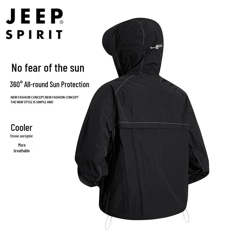 JEEP SPIRIT Unisex UPF50+ Sun Protection Jacket