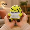 Pocket Sized Inspirational Gift for Athletes Knitted Positive Sports Ball Plush, Emotional Support Doll with Personalized Keepsake Softball