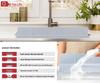 Silicone Sink Splash Guard with Suction Cup and Non-slip Water Barrier