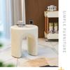 Nordic Simple Round Stool Creative Side Table Stool for Home Living Room Designer Low Stool Popular Small-sized Apartment