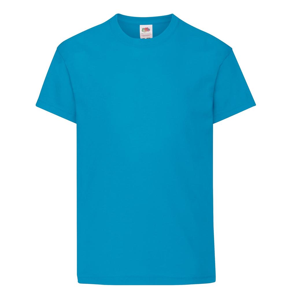 FRUIT OF THE LOOM Childrens/Kids Original T-Shirt