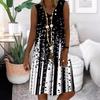 O Neck Vest Dress Women Summer Casual Mini Loose Dresses Summer Fashion Clothes