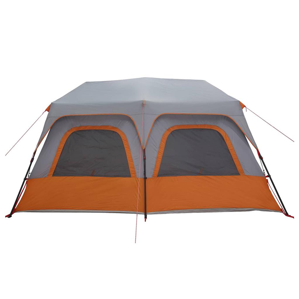Instant Tent Gray and Orange 8 Person