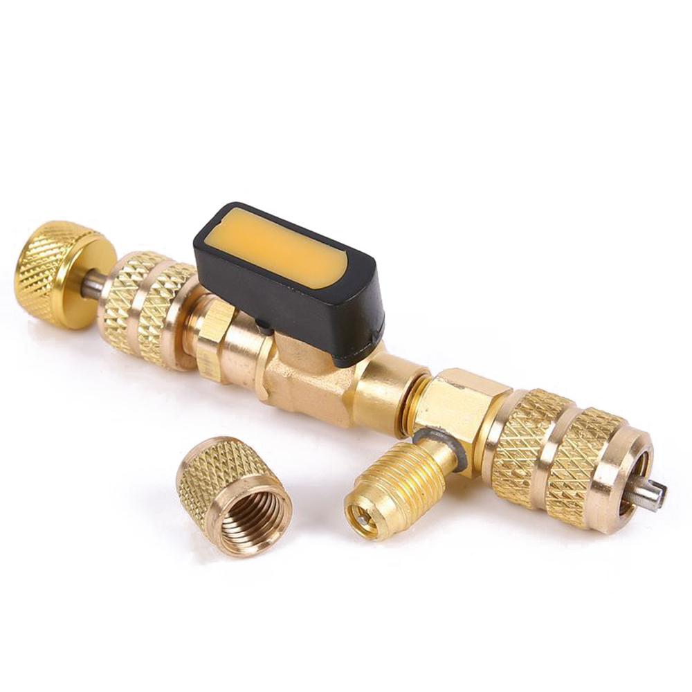 Household R410 R22 Valve Core Remover Installer Tool Fine Sealing Air Conditioning Replacement Accessory