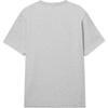 Levis Letter Character Print Loose Fit Round Neck Short Sleeve T-Shirt Men T-Shirts Gray 001AQ-0001