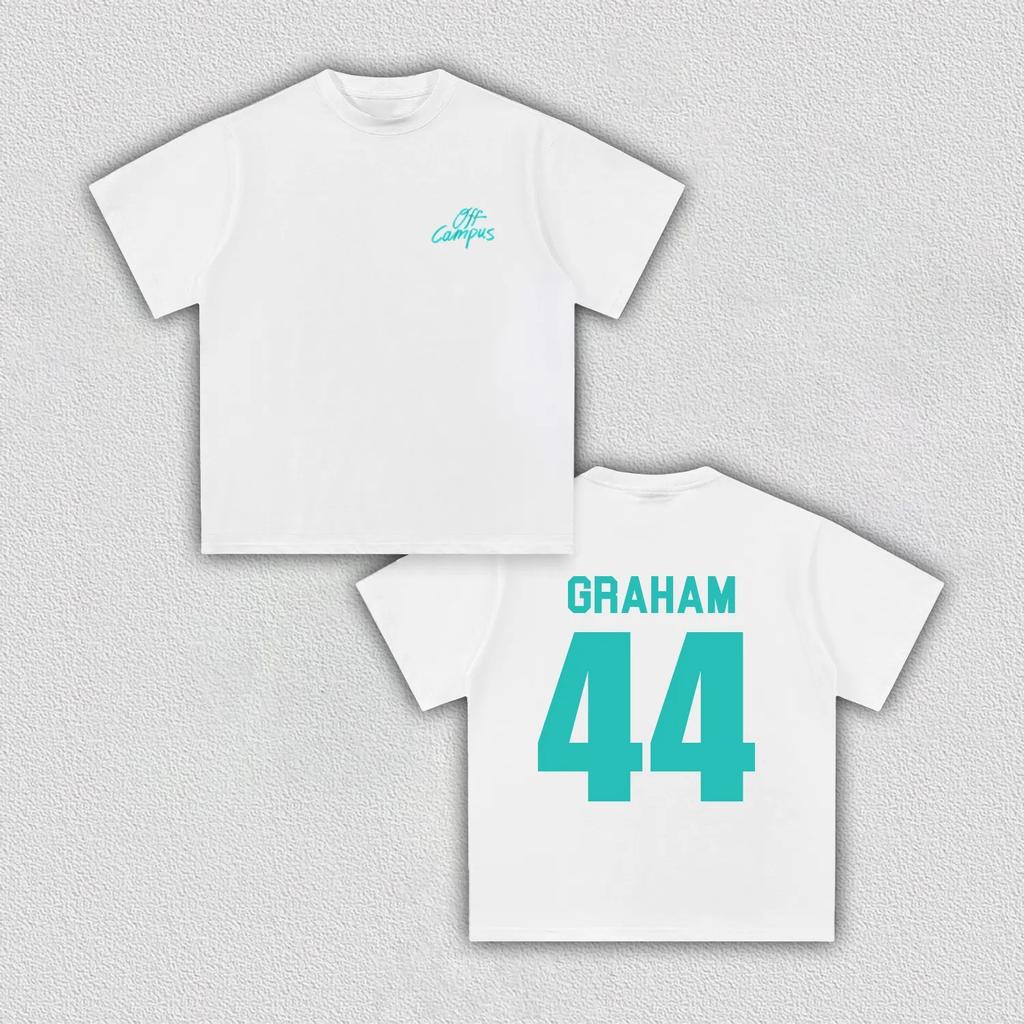 Off Campus Graham 44 DE LAURENTIIS 66 Briar University 2026 Merch TShirts Cosplay Unisex Unisex Fashion Crewneck Short Sleeve Tee