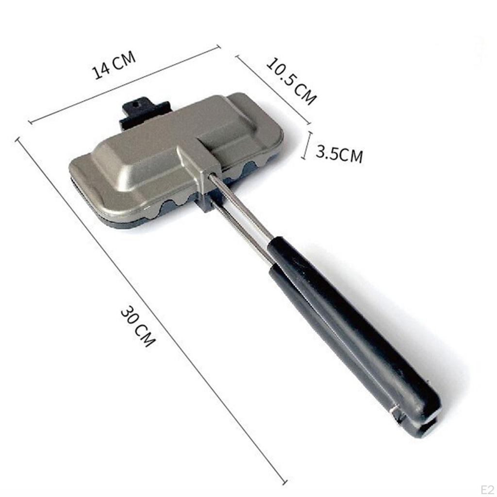 Sandwich Baking Pan Bread Loaf Heavy Duty Detachable Handle Lightweight Accessory