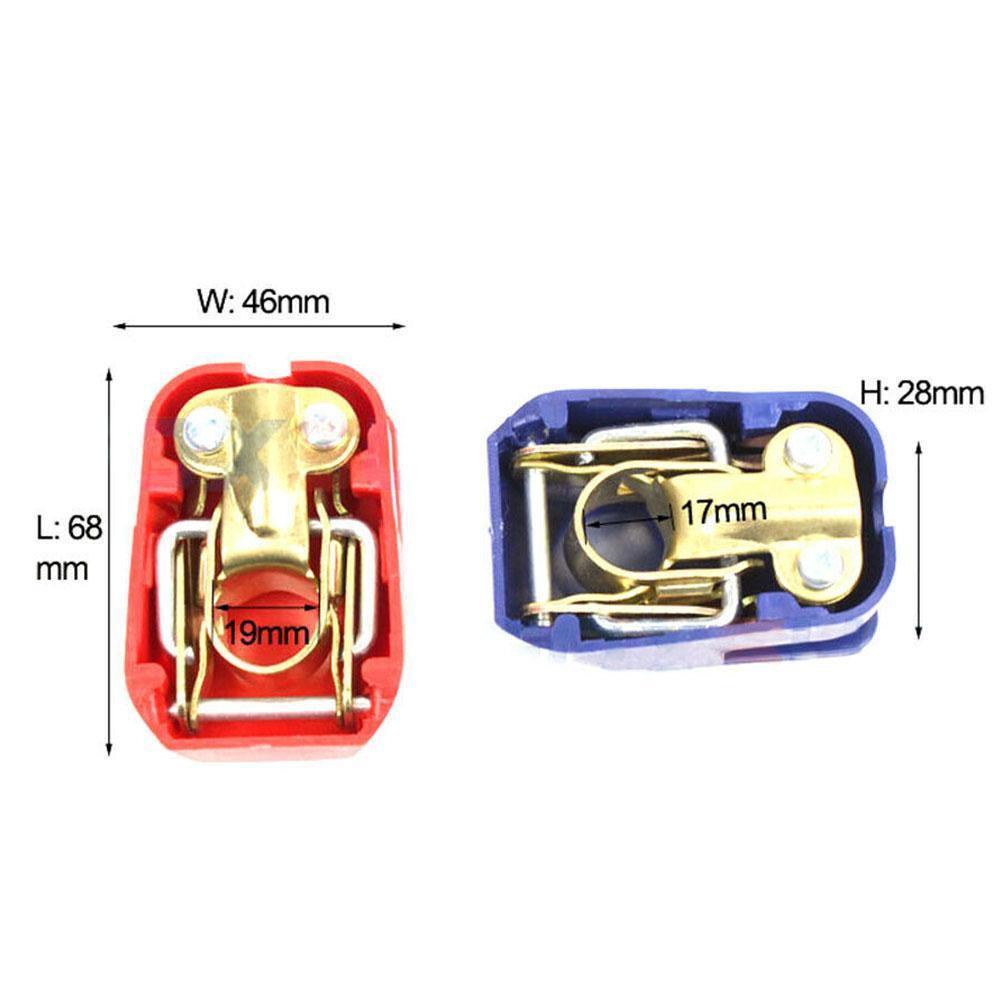 1 Pair Quick Release Battery Terminals Clamps Connector Universal Battery Battery Terminal Quick Connector For Car Caravan Boat