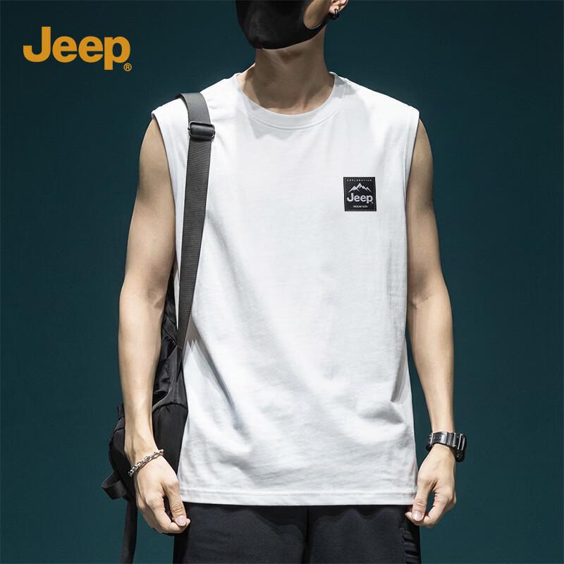 JEEP 175G Pure Cotton Loose Fit Vest 5XL