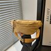 Halbmond-Taillentaschen Korduroy Lauf-Gürteltaschen Große Kapazität Neue Mode Damen Brusttasche Umhängetasche