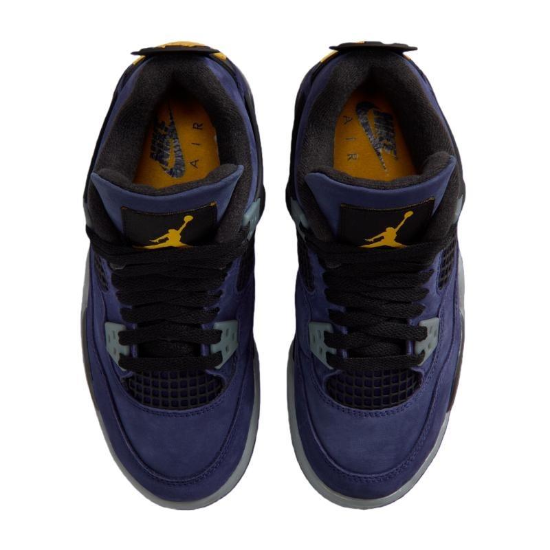 Air Jordan 4 "Lakeshow" GS bequeme Unisex-Basketballschuhe IB4171-500