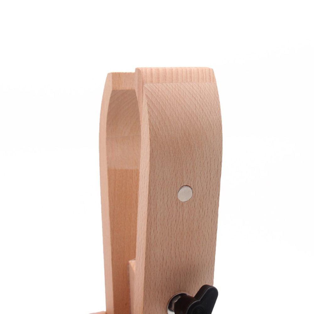 New Sewing DIY Tools Foldable Wooden Clamp Adjustable Foldable Leather Sewing Tools Clip Type Portable Leather Craft Tools
