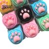 Mechanical Keyboard Toy Cat Paw Fidget 9-in-1 LED Light-up Keychain Decompression Handheld Device Button