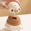Toothpick Holder with Penguins Designs PP Construction Easy To Cleaning Toothpick Dispenser for Various Setting