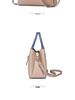 Women's Large Capacity Multi-layer Shoulder and Crossbody Bag - European and American Fashionable, Simple Style