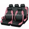 Funda de Asiento Automotriz Transfronteriza, Patrón Diamante Acolchado, Cuero PU, Cuero Sintético, Estilo Euroamericano
