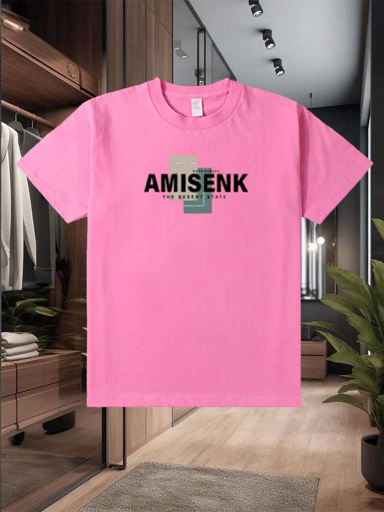 100% Cotton 2025 New Men's T - Shirts Trendy and Casual Summer Wear