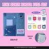 American Jeans DIY Photocard Binder Denim Magnetic Card Collect Book Loose-Leaf Storage Book Album