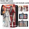 400 szt./900 szt. Album na karty Książka Anime Błogosławieństwo Niebiańskich Urzędników Kolekcja Kart Zamek na Zamki Binder na Karty Kolekcjonerskie Prezent dla Dzieci