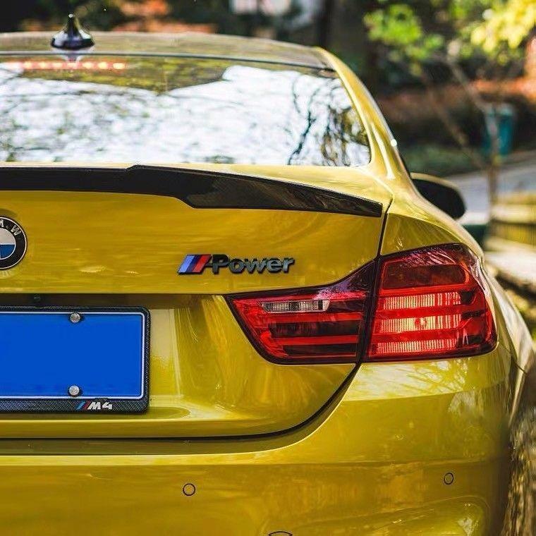 FD23-M Power Emblem Decal Decoration 1Pcs 3D Metal Car Badge Sticker For BMW G30 G32 G01 G20 G42 G60 F30 F40 F20 F01 E46 E60 E90 E87