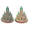 Vintage Church Castles Fridge Magnets 3D Resins Cathedral Refrigerator Magnets Architecture Statue Tourism Souvenir Gift