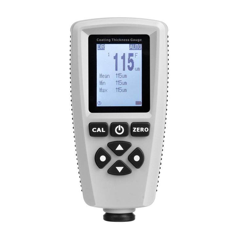 EC-770 Automotive Paint Thickness Gauge-Digital Coating Meter 0~2000um Range Magnetic Induction/Eddy Current Technology 2.5% 0~2000um серый