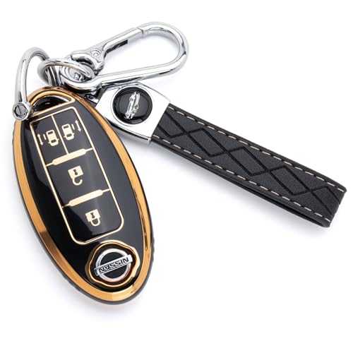 

[MEUMOTTO] Чехол для смарт-ключа Nissan [Для тех, кто хочет высокое качество] Полная защита, защита от пятен, водостойкий, ТПУ, легкий, Serena, X-Tra