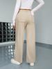 2025 European & American Fashion Straight-Leg Pants with Pockets