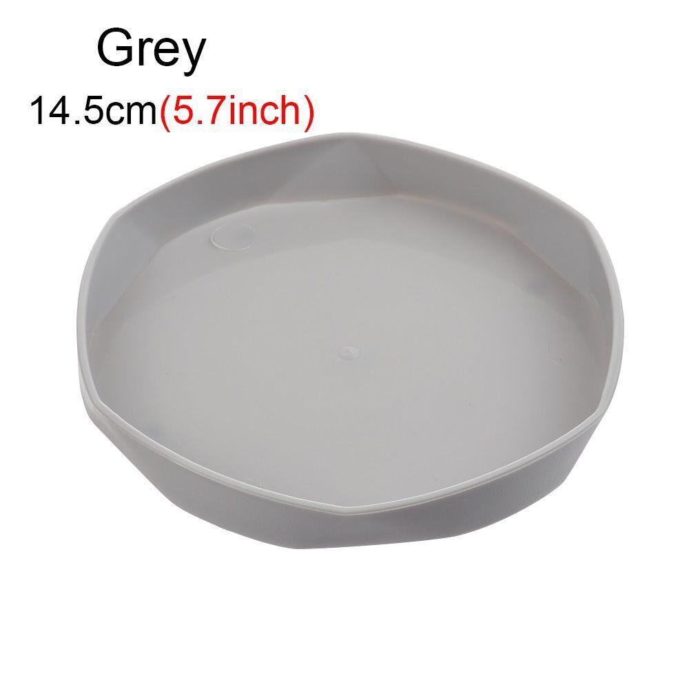 2 Pezzi Sottovaso Spesso Resistente per Piante da Interno/Esterno Vassoio in Plastica Sottovasi Sottovasi Raccogli-Goccia