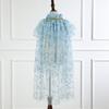Princess Cape, Colorful Princess Cloak Girls Glittering Princess Dress Up Cape
