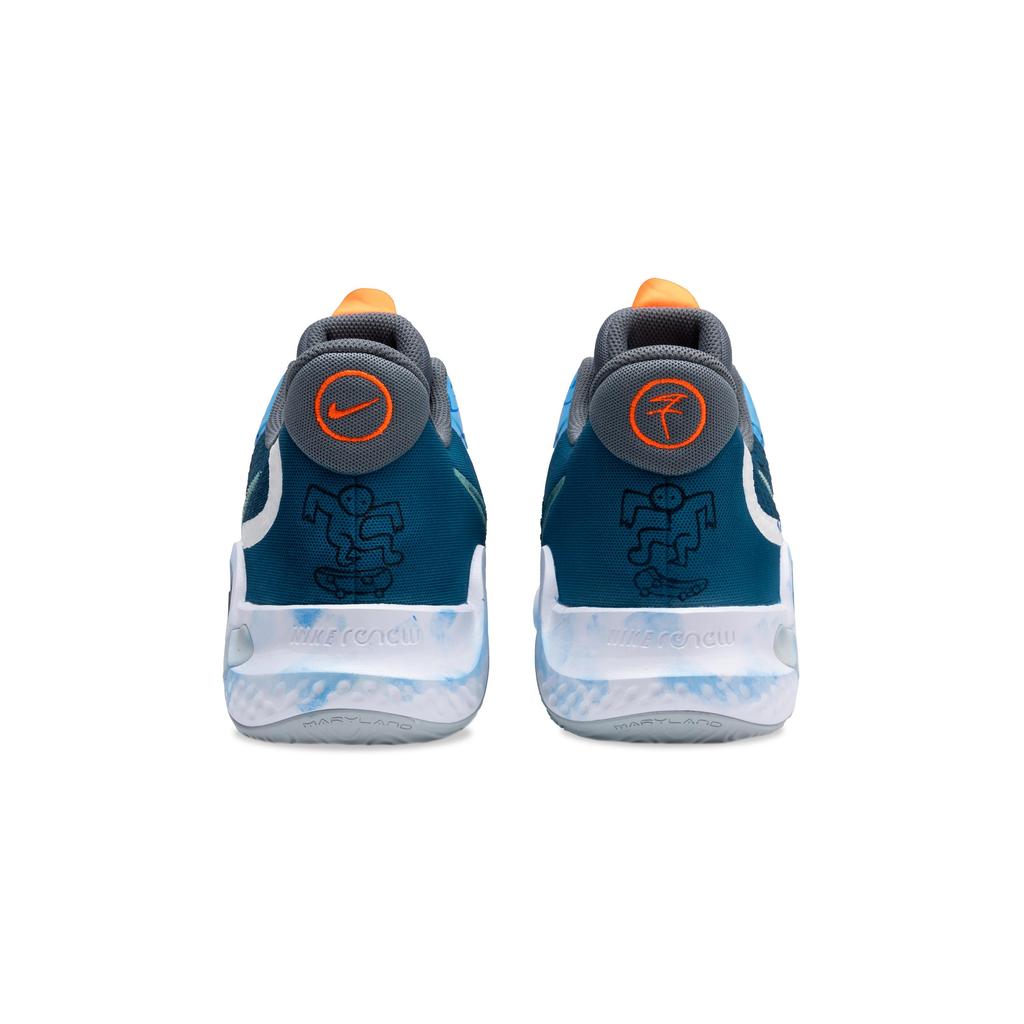 Nike KD Trey 5 IX Mesh Cushioning Grip Cushioning Grip Mid top Basketball Shoes Unisex Blue CW3402-011(Team635-)