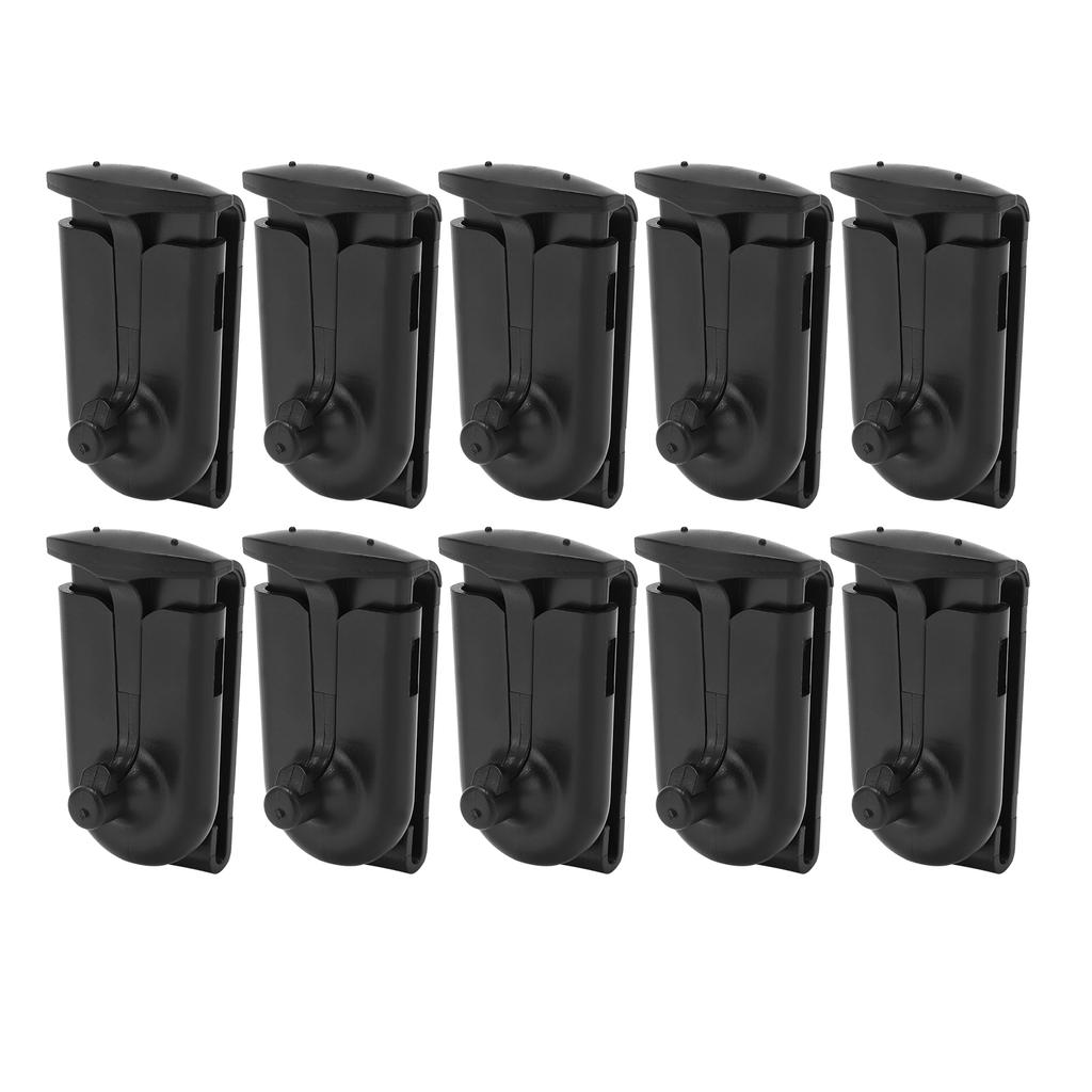 10pcs Walkie Talkie Belt Clip Clamps Intercom Belt Back Clip for T5720 5428 5628 5728