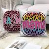 Flower Alphabet Pillowcase Cushion Cover Mother's Day  Car Sofa Home Decor Mom Gift